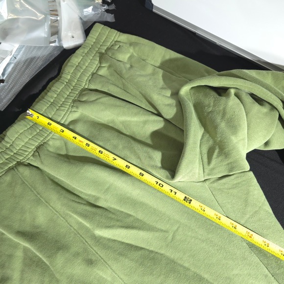 Nike Jogger Sweatpants Womens 1X Green Everyday Modern Fleece Training Athletic - Picture 3 of 12